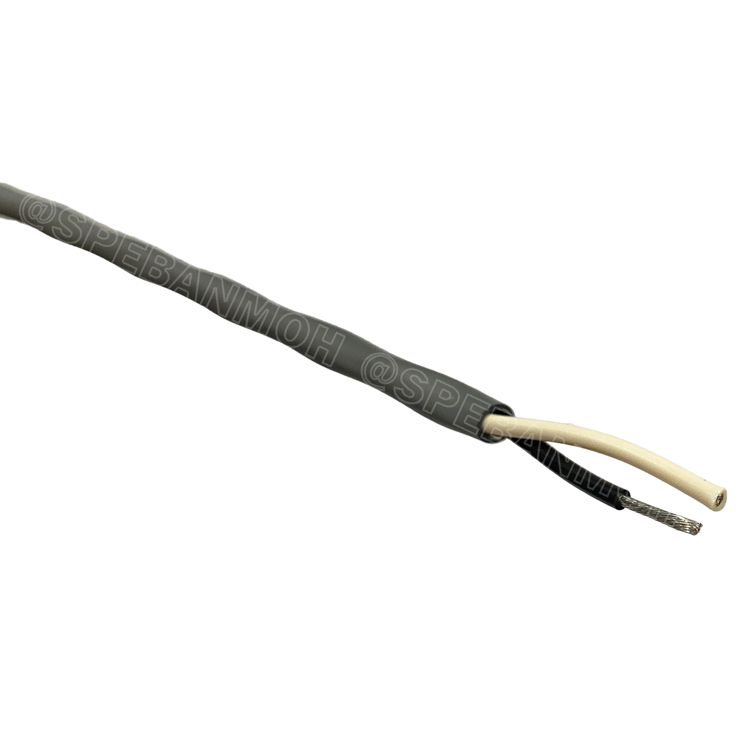 [ 1เมตร ] Belden 8471 สายลำโพงตีเกลียว 2CX16AWG 1.31 mm² Speaker Cable Belden Tinned Copper Wire ทองแดงเเท้เคลือบด้วยดีบุก คุณภาพสูง ป้องกันการกันกร่อน ไม่เป็นขี้เกลือ Audio Speaker Cable ทองแดงเคลือบดีบุก ฉนวน PVC High Conductivity Speaker Cable 1 Pair