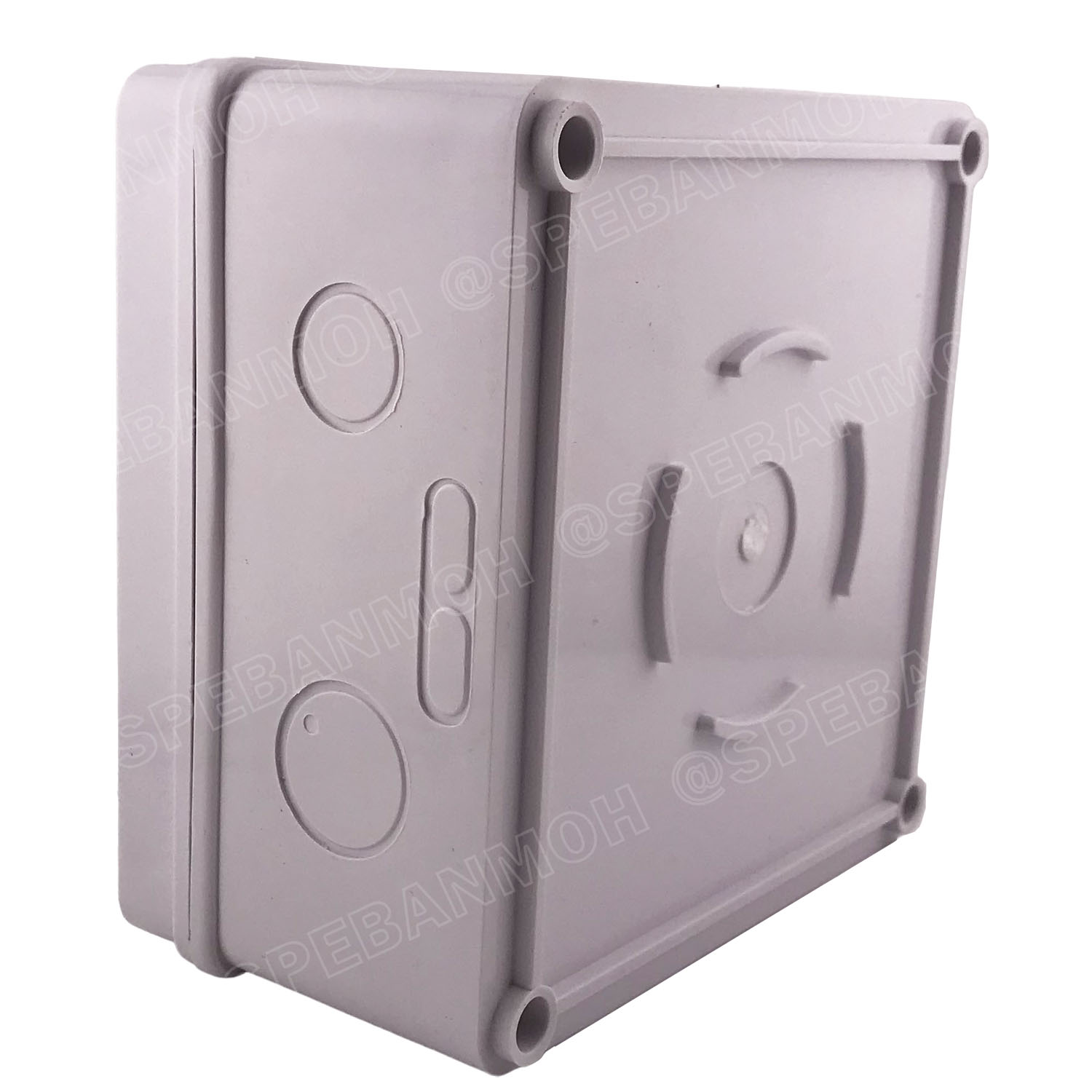 [ 1ชิ้น ] 204W-NNP Nano 6นิ้ว กล่องพักสายไฟ กันน้ำ สีขาว White Junction Box WaterProof 6นิ้ว 6x6inch กล่องกันน้ำ บล็อคพักสายไฟ พลาสติก 149x149 mm กล่องพักสายแบบเจาะรู บล็อกกันน้ำ กล่องไฟกันน้ำ Waterproof Box กล่องเก็บสายไฟ เก็บสายไฟ เก็บสาย แบบเหลี่ยม