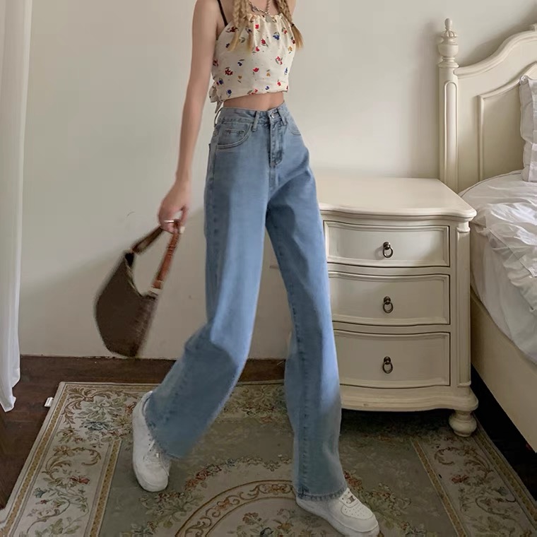 กางเกงยีนส์เดนิม VINTAGE DENIM DM002