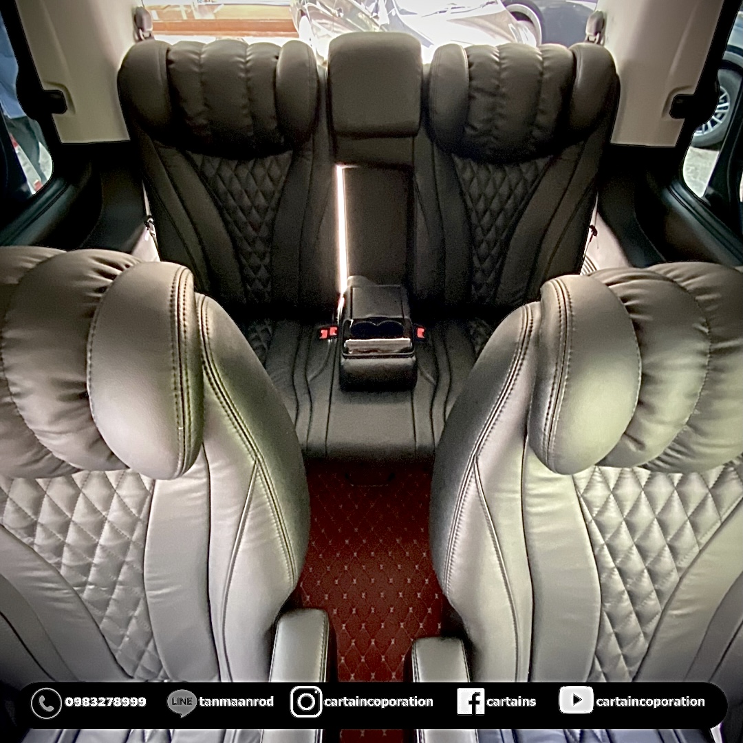 Hyundai staria เบาะvip ระบบไฟฟ้า เบาะแถวท้าย ปรับแยกได้ 40:60