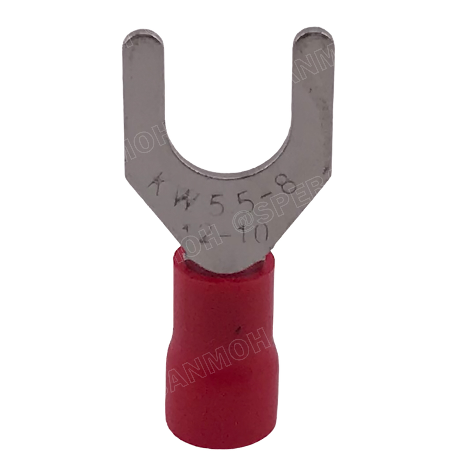 [ 100 ตัว/ถุง ] SV5.5-8 สีแดง Red หางปลาแฉก หางปลาหุ้มฉนวน Crimping Terminal เทอร์มินอล หางปลาย้ำสายไฟ หางปลาวาย หางปลาแฉกหุ้ม หางปลาแฉก Terminal Crimping หางปลา แฉกหุ้ม หางปลาต่อสาย ขั้วต่อสายไฟ หางปลาก้ามปู หางปลา สำเนา