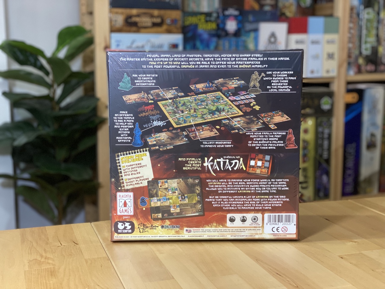 Shogun no Katana บอร์ดเกม ของแท้