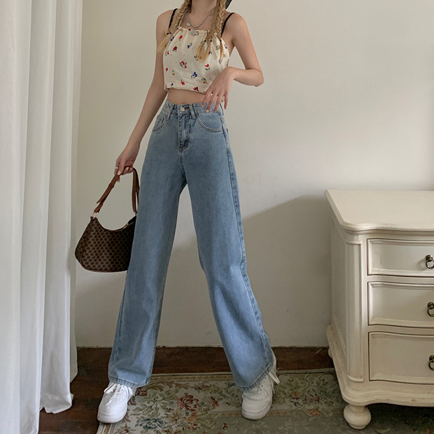 กางเกงยีนส์เดนิม VINTAGE DENIM DM002