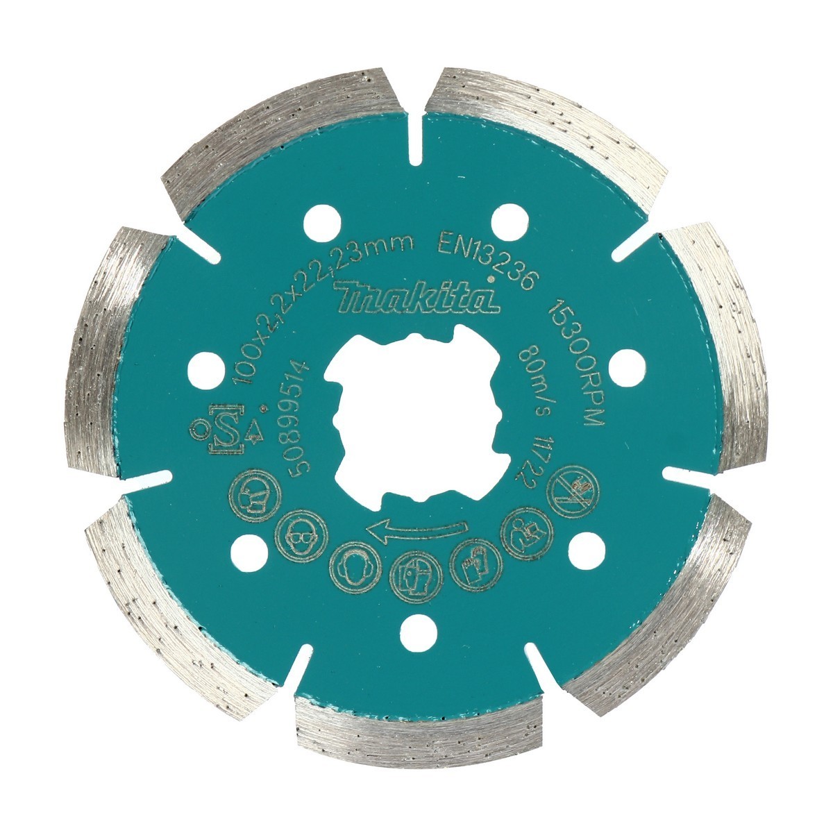 MAKITA E-02054 ใบเพชร ตัดปูน 4นิ้ว X-LOCK สำหรับเครื่องเจียร 4นิ้ว X-LOCK เท่านั้น