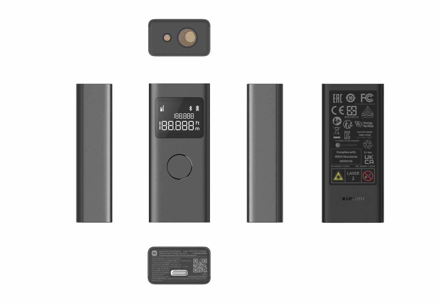 Xiaomi Smart Laser Measure เครื่องวัดระยะเลเซอร์อัจฉริยะ Xiaomi สินค้ารับประกัน 1 ปี