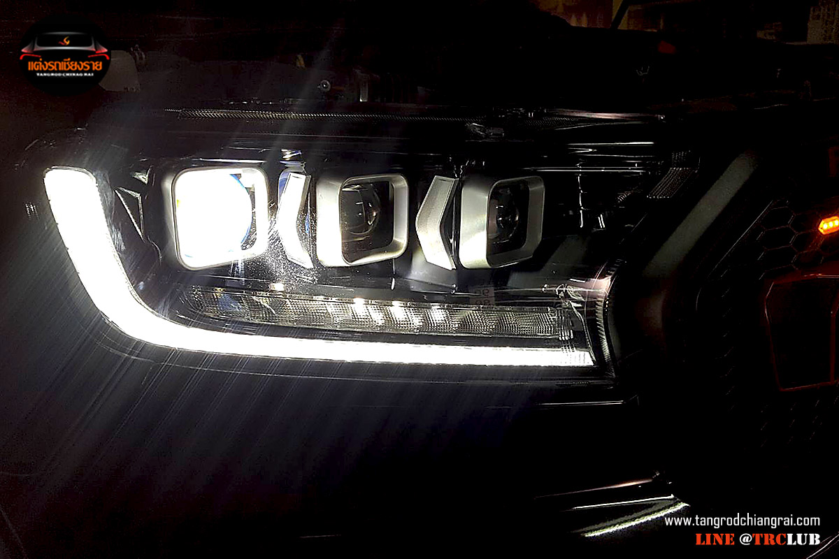 ไฟหน้า TRIPLE LED STYLE FORD RANGER/EVEREST