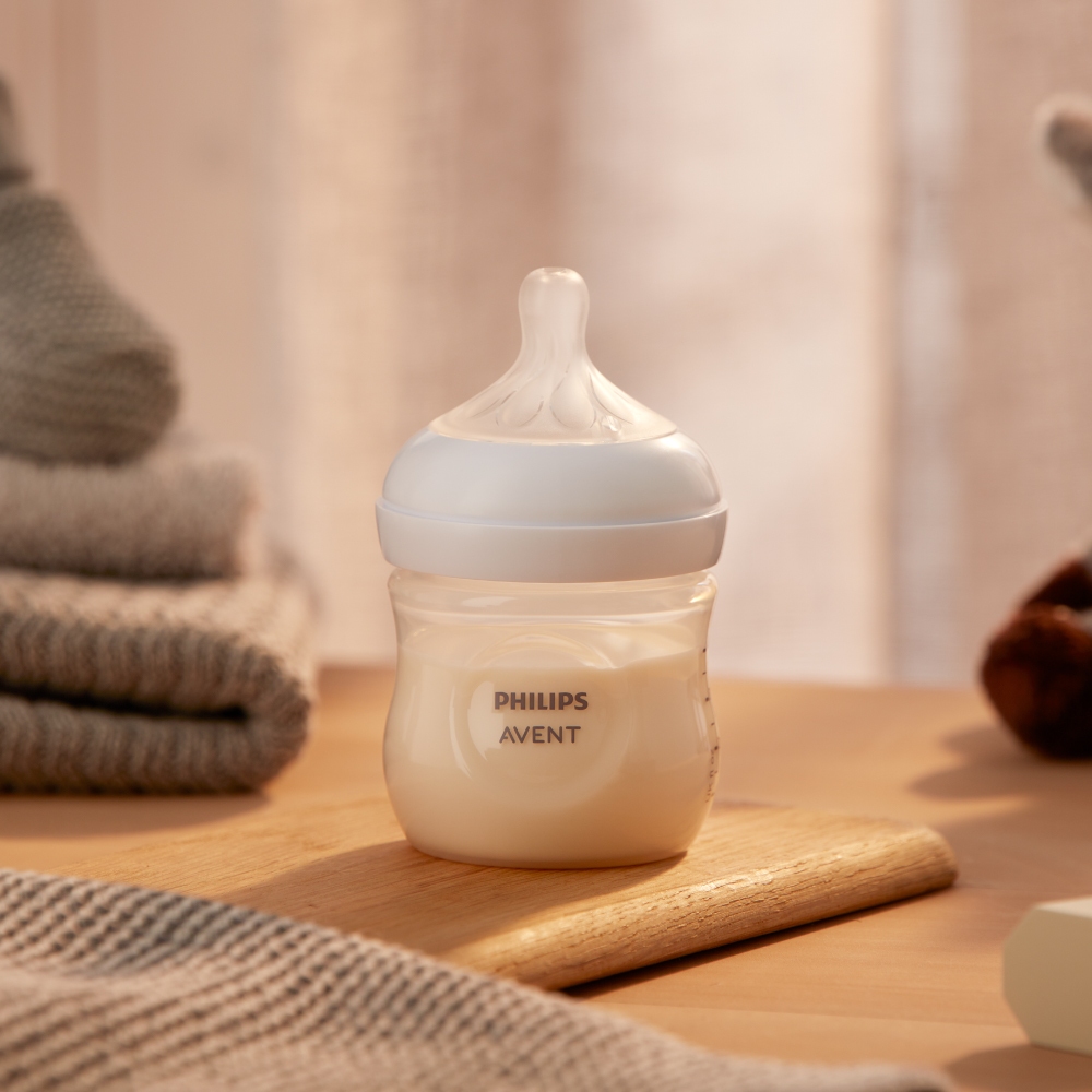 Philips Avent ฟิลิปส์ เอเว้นท์ Natural baby bottle (ใหม่! จุกนมไม่ดูดไม่ไหล) BPA FREE ปลอดสารก่อมะเร็ง,ปลอดสารพิษ NON-TOXIC