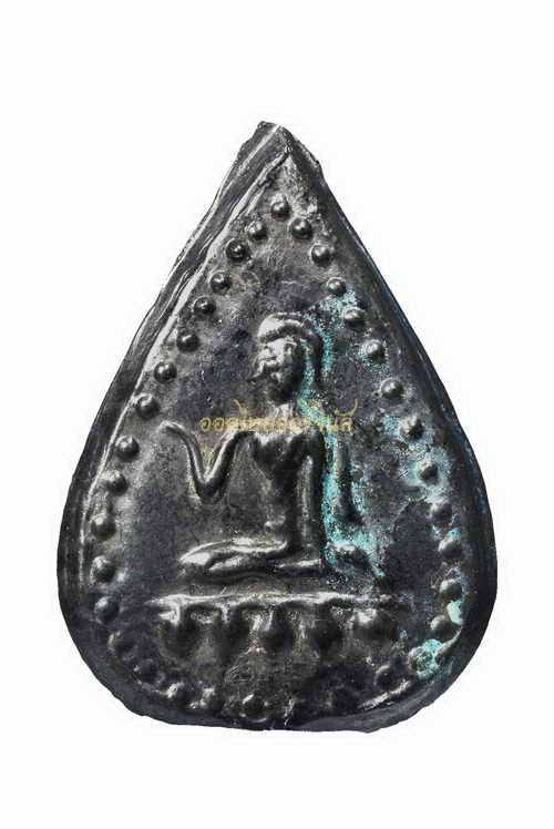 พระนางกวัก พิมพ์กลีบบัวข้างเม็ด หลวงปู่บุญ วัดกลางบางแก้ว เนื้อเมฆพัตร์ นครปฐม 63052349