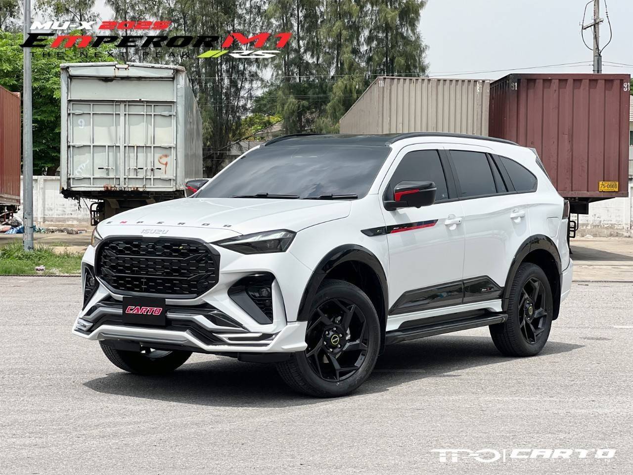 ชุดแต่งสเกิร์ตรอบคัน Emperor M1 ( รุ่น RS) MU-X 2025