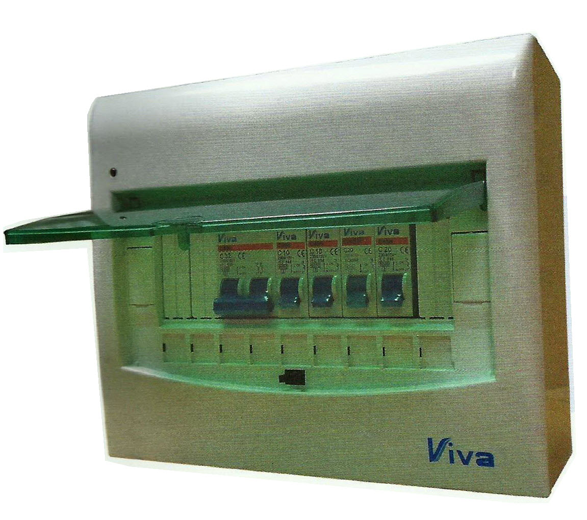 ตู้คอนซูมเมอร์ยูนิต CONSUMER UNIT (Viva) สำหรับตู้ 2ช่อง, 4ช่อง, 5ช่อง, 6ช่อง, 7ช่อง