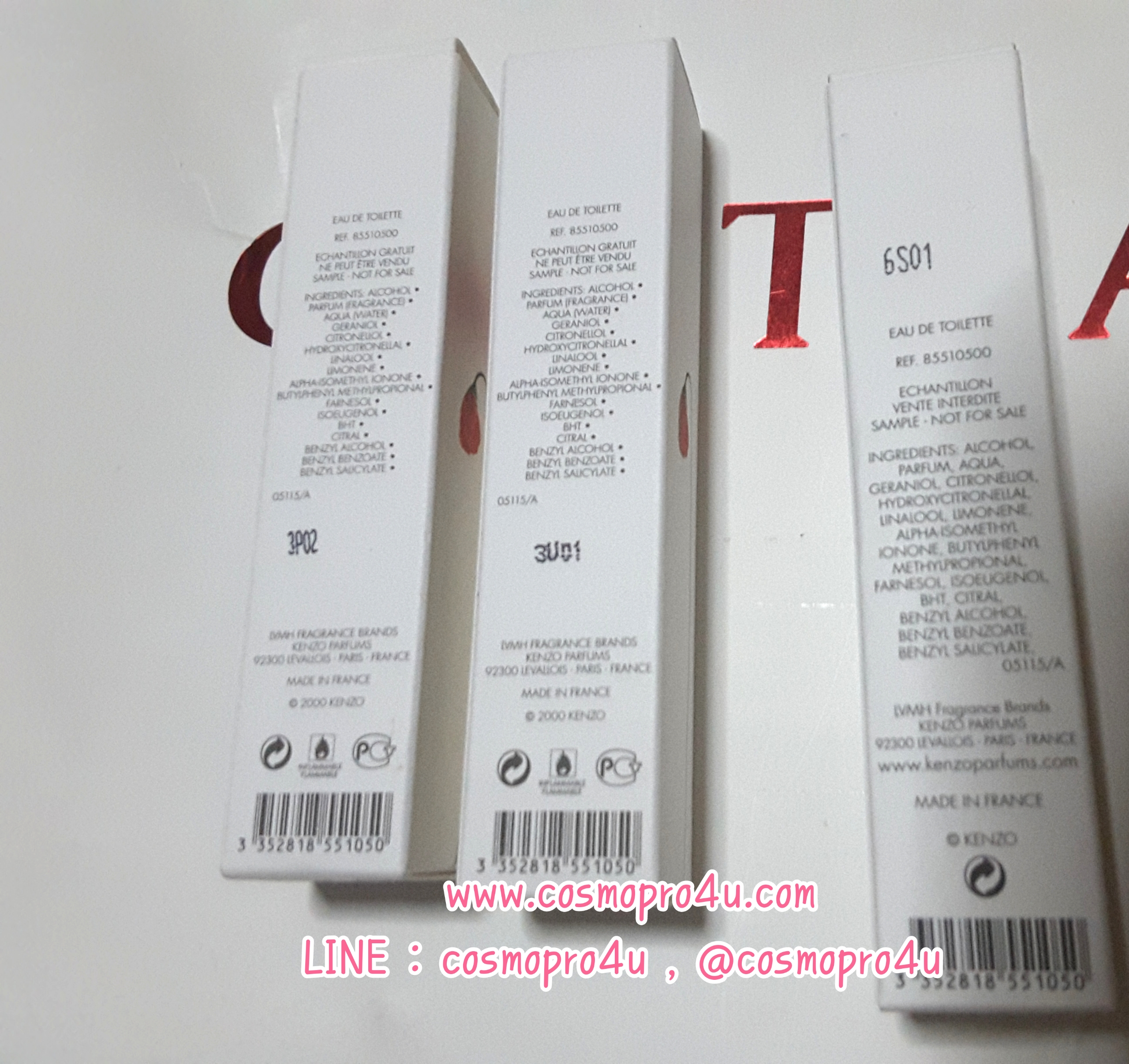 น้ำหอม Flower By Kenzo EDT 4ml กล่องขาวลายดอกไม้ ฟลาวเวอร์ บาย เคนโซ่ กลิ่นหอม Floral-Powdery