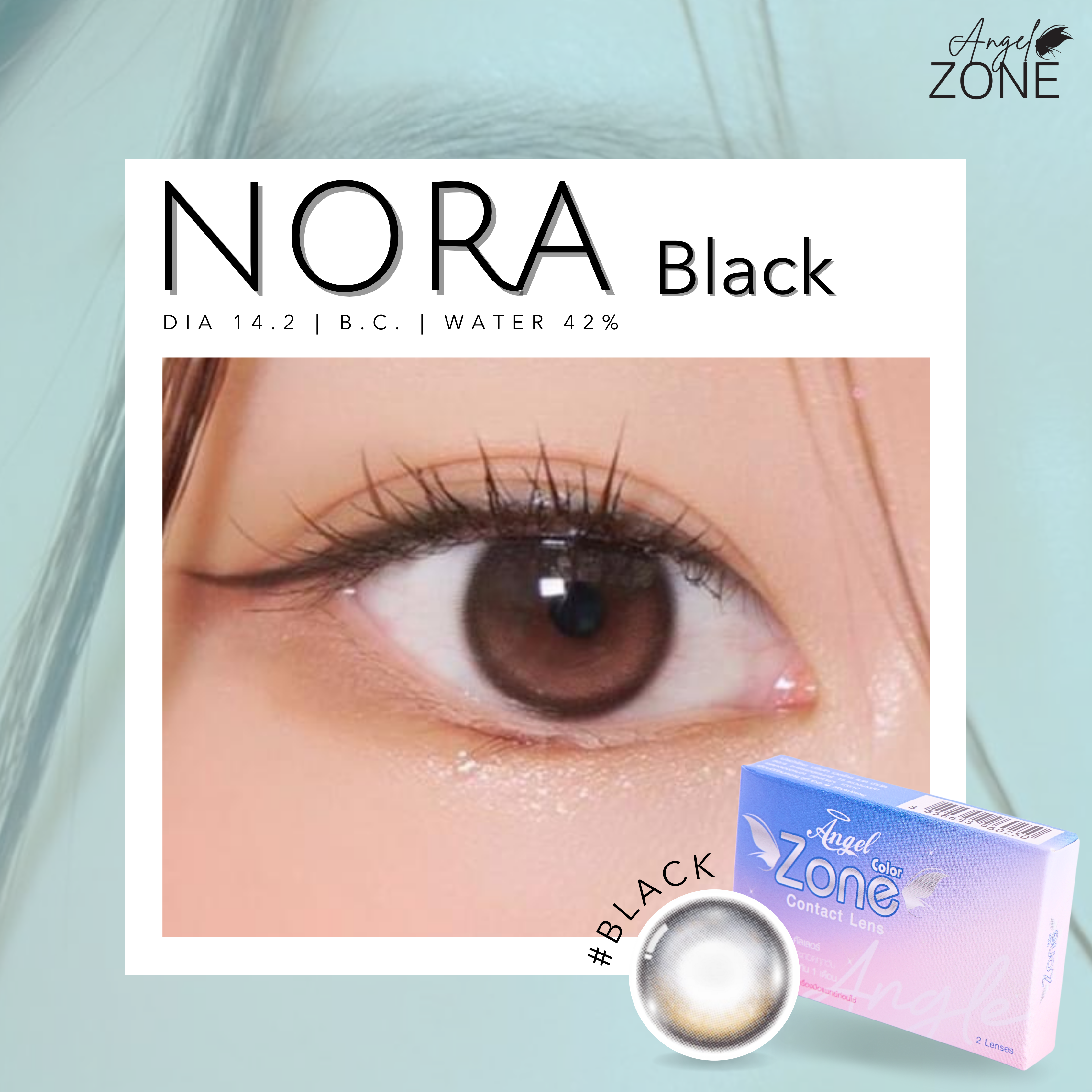 AZ192 รุ่น 14.2 Nora Black Step 1-4 AZN Y