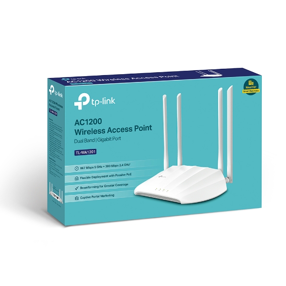 TP-LINK TL-WA1201 AC1200 Dual Band Wireless Access Point รับประกันศูนย์ไทย