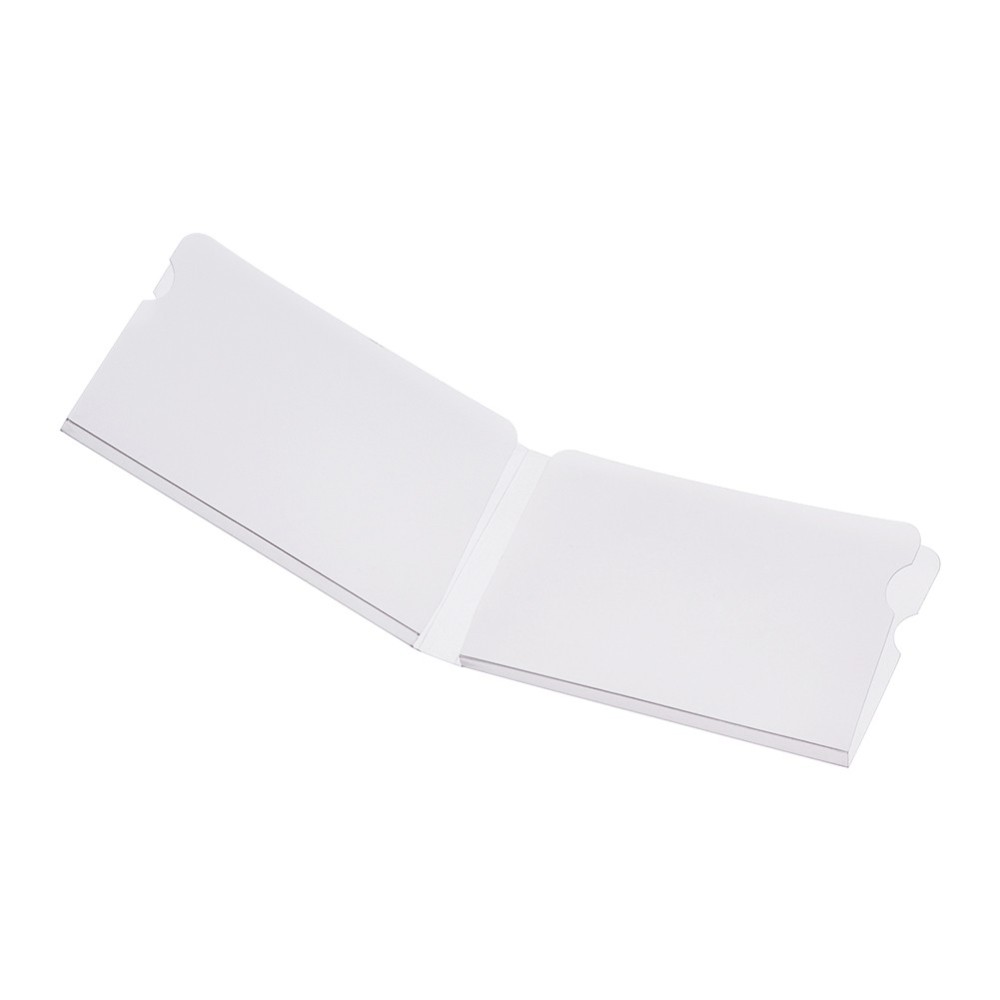 ซองพลาสติกสำหรับจัดเก็บหน้ากากอนามัย แบบพับเก็บ สีขาวใส ขนาด 18.5x6 ซม. 1 ชิ้น ใช้แล้วนำมาทำความสะอาดก่อนนำไปใช้คครั้งต่อไป