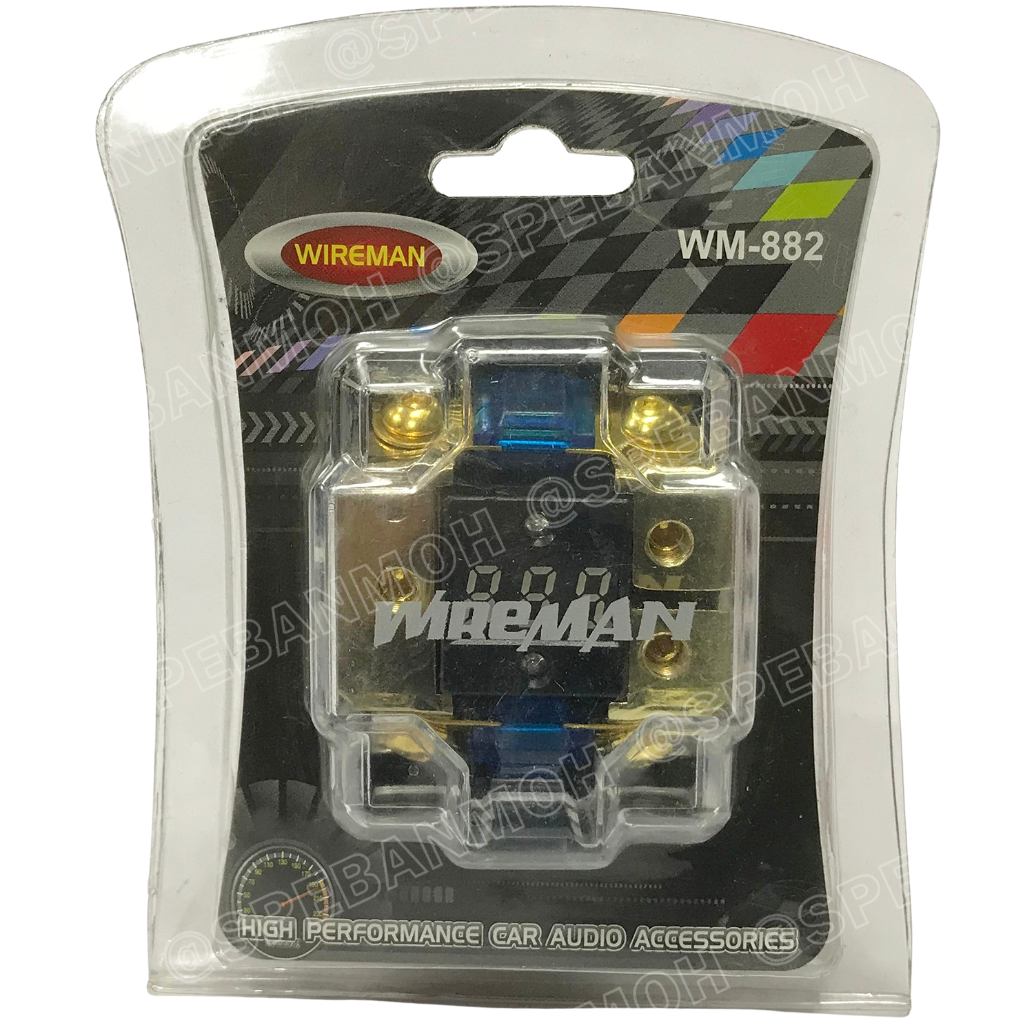 WM-882 กระบอกฟิวส์รถยนต์ Wireman เข้า 1 ออก 1 Wireman Auto Fuse WM816 ฟิวส์รถยนต์ เครื่องเสียงรถยนต์ กระบอก กระบอกฟิวส์รถยนต์ กระบอกฟิวส์เครื่องเสียง กระบอกฟิวส์ รถยนต์ WIREMAN ฟิวเพาเวอร์เสียงกลาง ฟิวส์ซับบ๊อก ฟิวส์เครื่องเสียง ฟิวส์รถยนต์