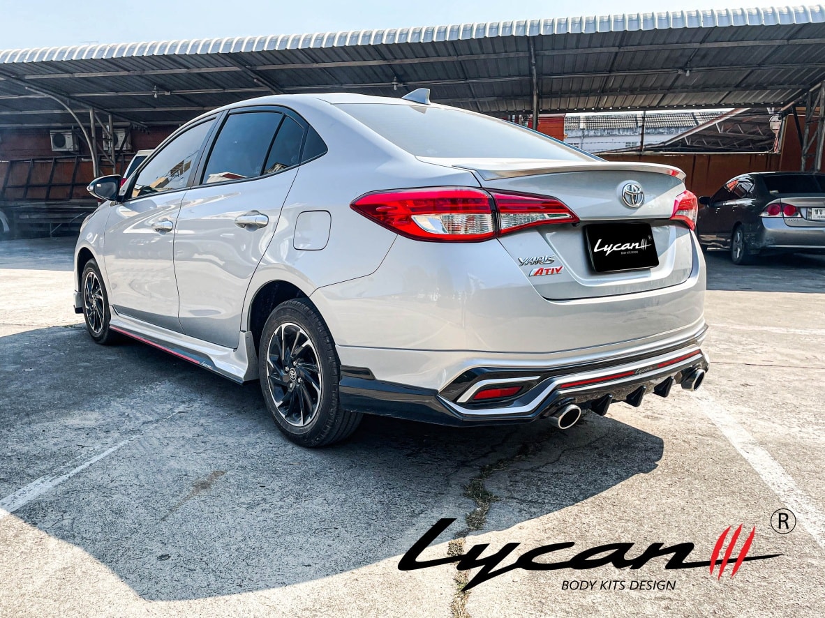 ชุดแต่งรอบคัน LYCAN : Yaris ATIV 2021 4 ประตู
