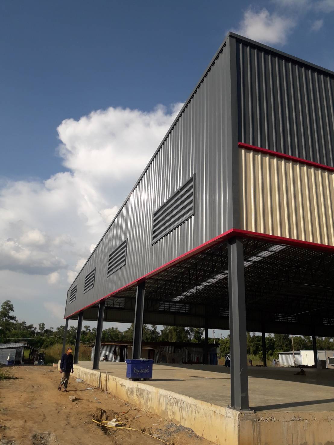 โกดังสำเร็จรูปHW-HC 24x36x7.5m.
