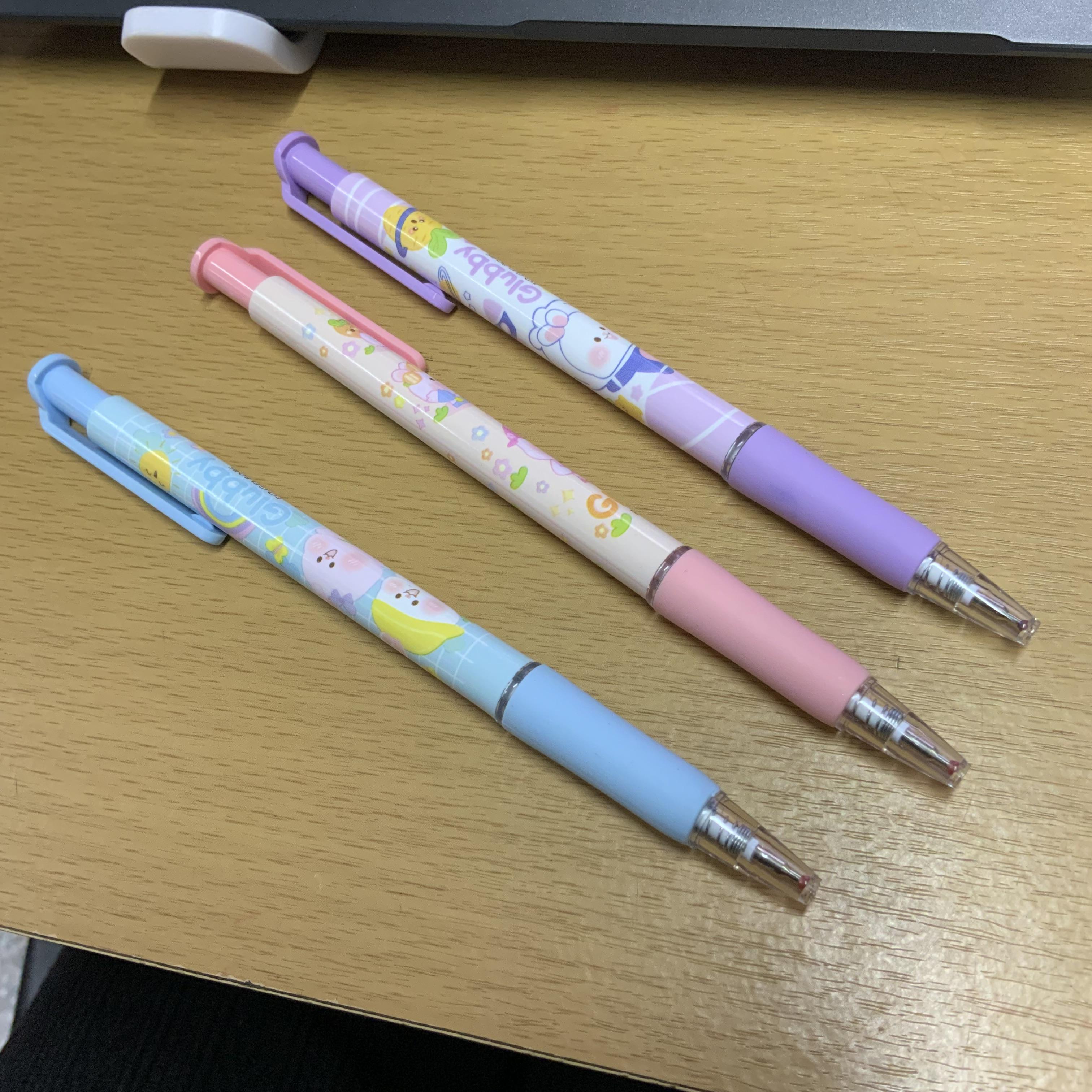 ปากกาลูกลื่น Flexoffice Glubby รุ่น FO-GELB046 หัว 0.5 มม ด้ามลายการ์ตูน
