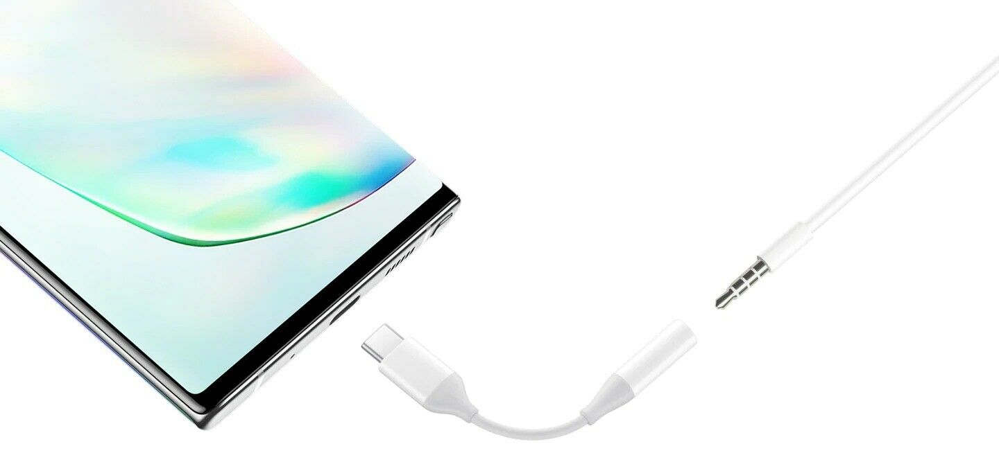 Samsung USB C to 3.5mm Headset Jack Adapter EE-UC10JUWEGWW (White) แท้ประกันศูนย์