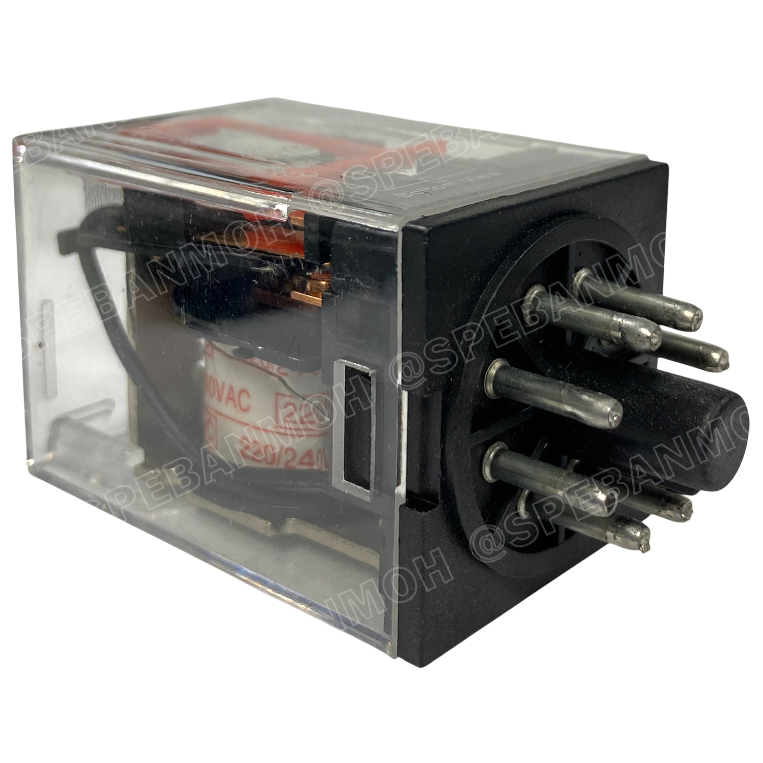 [ 1 ชิ้น ] MK2P-I-220AC รีเลย์ Relay MK2P-I Coil 220VAC 10A 250VAC 10A 28VDC MKS2P รีเลย์ 8ขากลม 8P 2NO 2NC รีเลย์ไฟฟ้า Power Relay อุปกรณ์ไฟฟ้า Electrical Parts สวิทช์ไฟฟ้า สวิทช์แม่เหล็ก ขดลวด พาวเวอร์รีเลย์