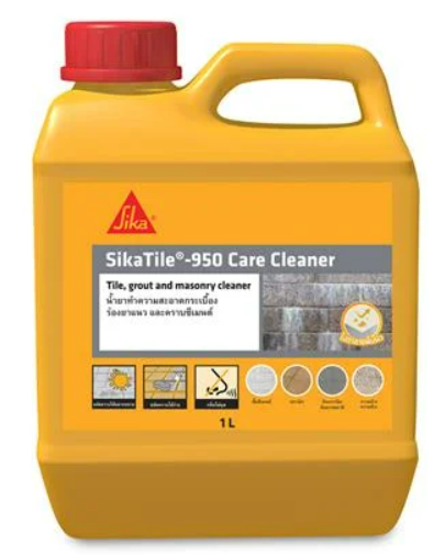 SikaTile®-950 Care Cleaner น้ำยาทำความสะอาดกระเบื้อง ร่องยาแนว และคราบซีเมนต์