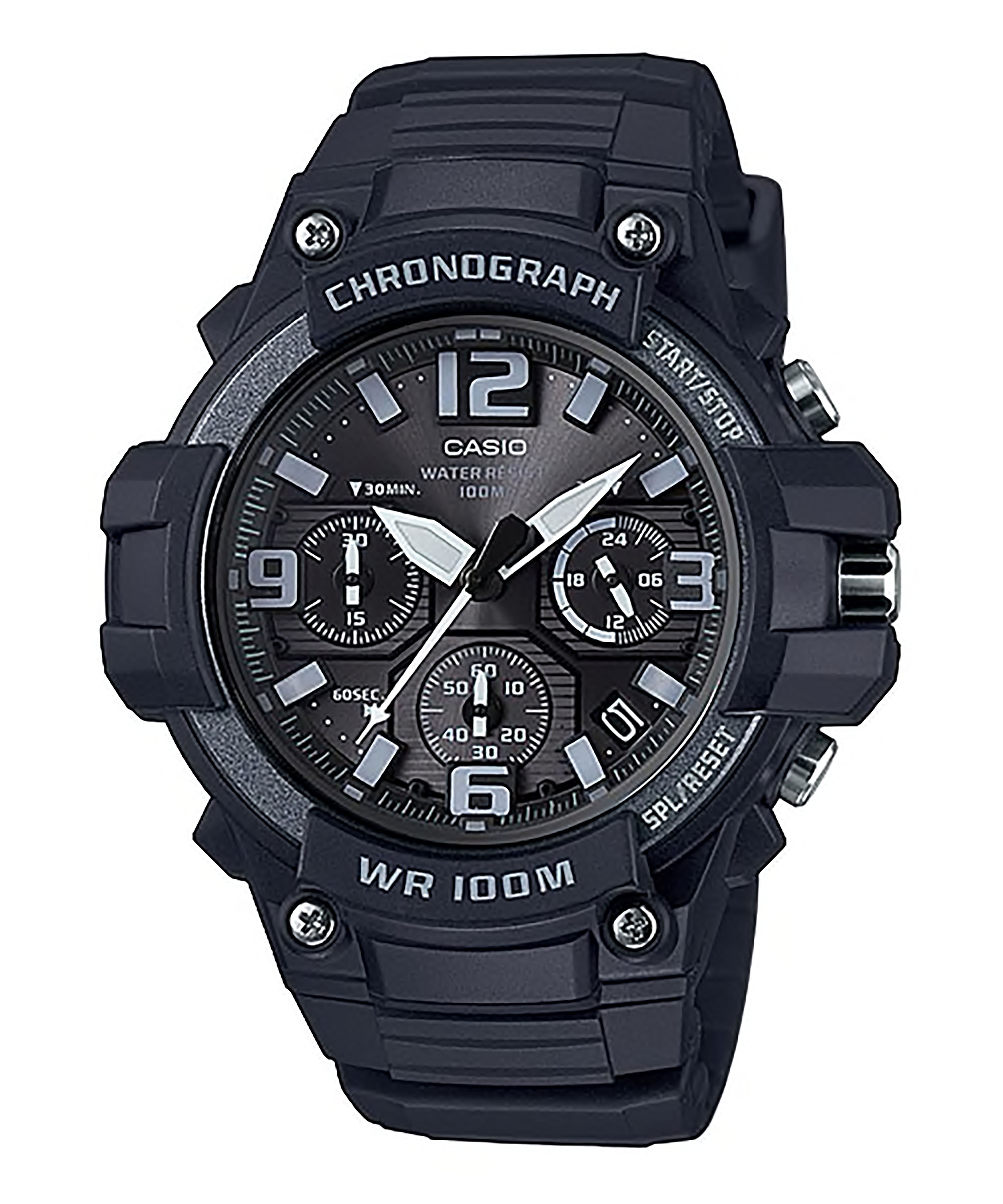 CASIO NORMAL รุ่น MCW-100H-1A3VDF สีดำ สินค้าของเเท้ รับประกันศูนย์ CMG