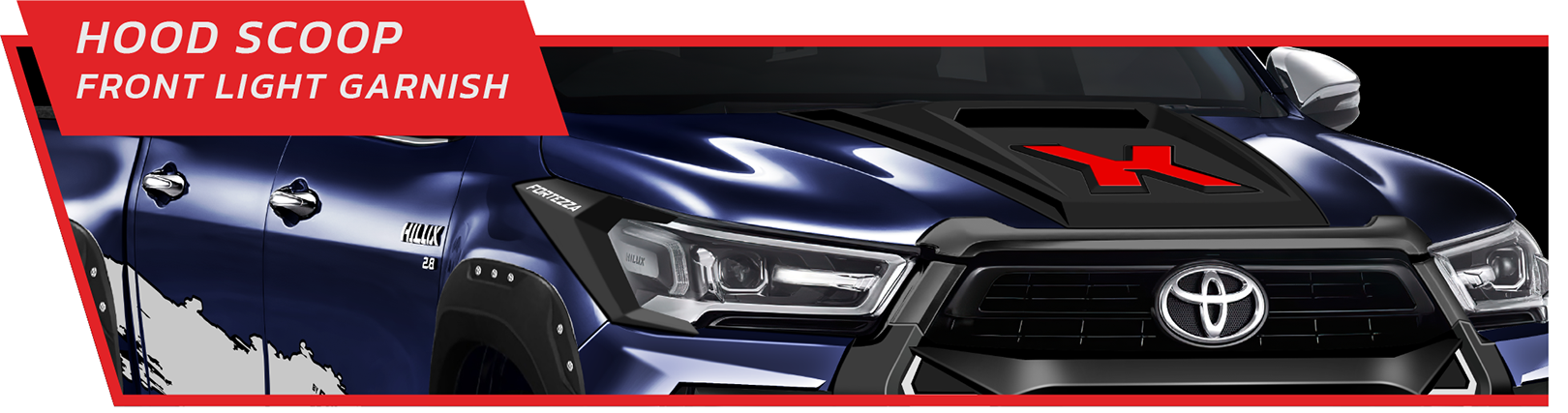 ชุดแต่ง MOUNTIAN X REVO 2020 ตัวสูง