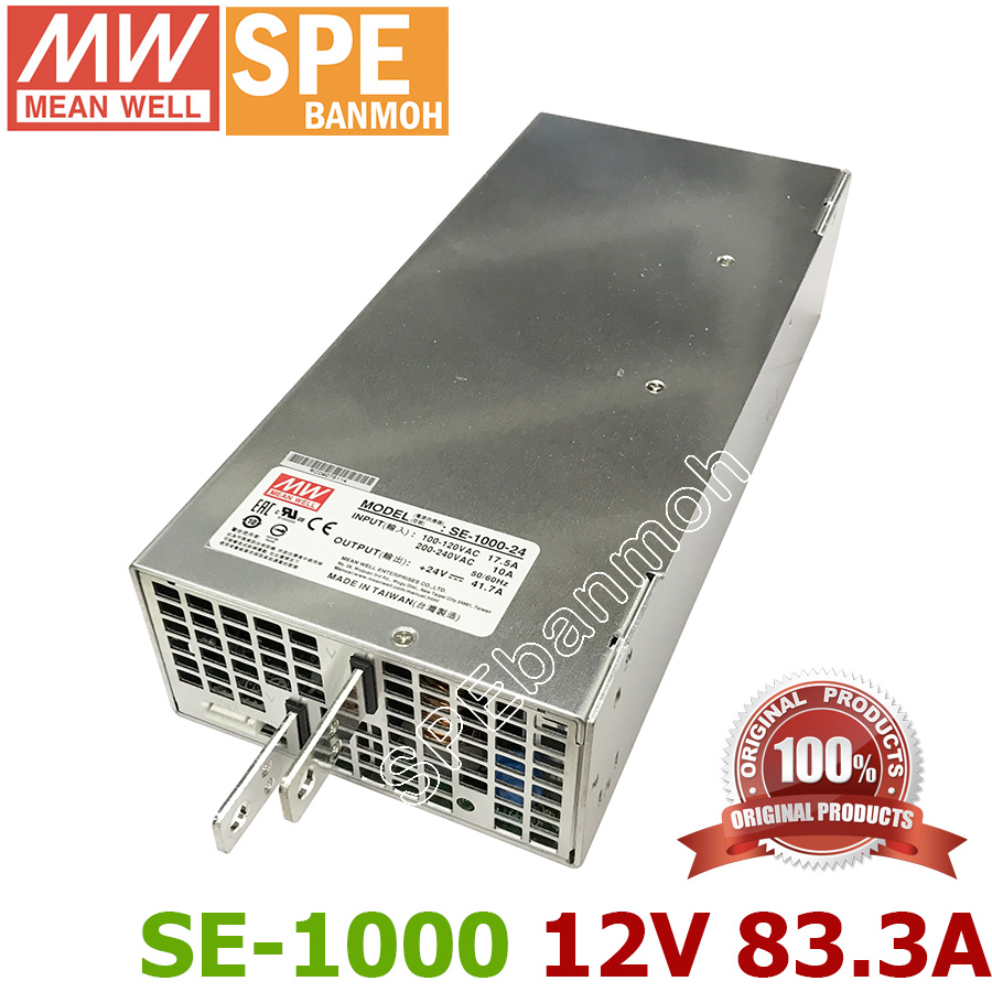 SE-1000-12 พาวเวอร์ซัพพลาย MEAN WELL (MEAN WELL Power Supply) 12 V