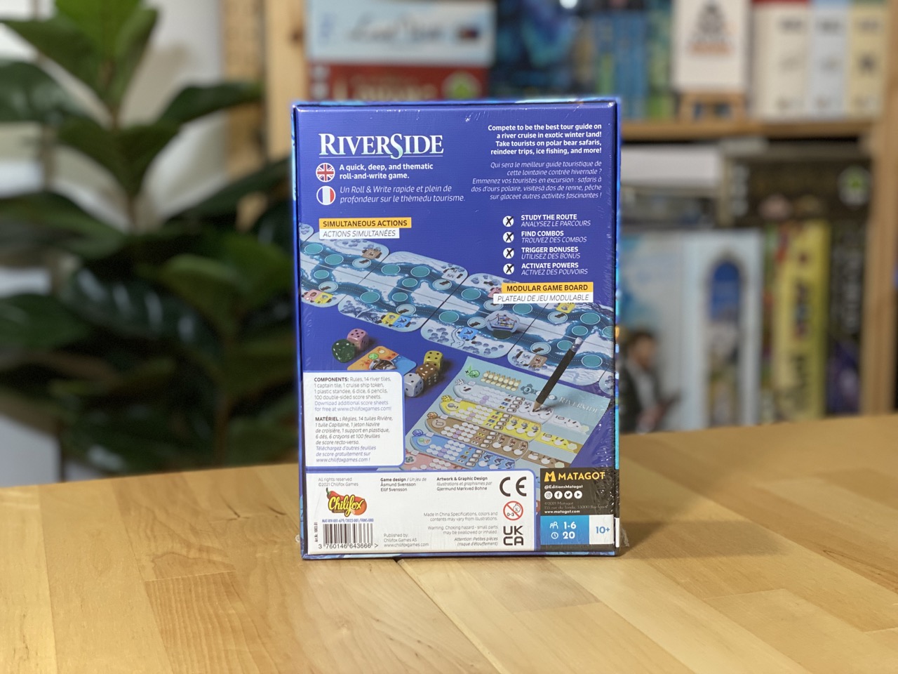 Riverside บอร์ดเกม ของแท้