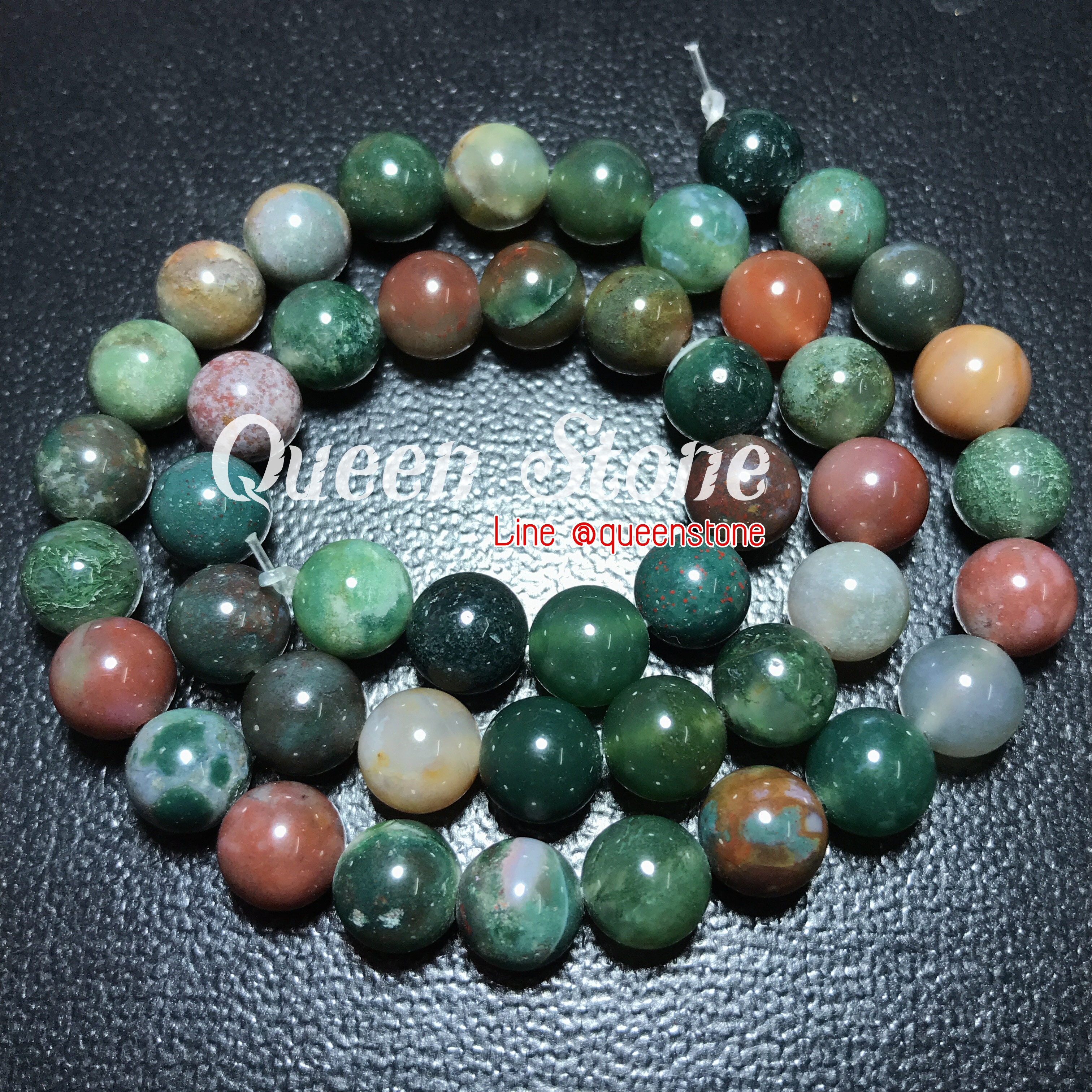 หยก 5 สี 8 มิล *หิน*