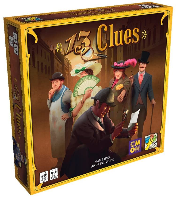 13 Clues บอร์ดเกมของแท้