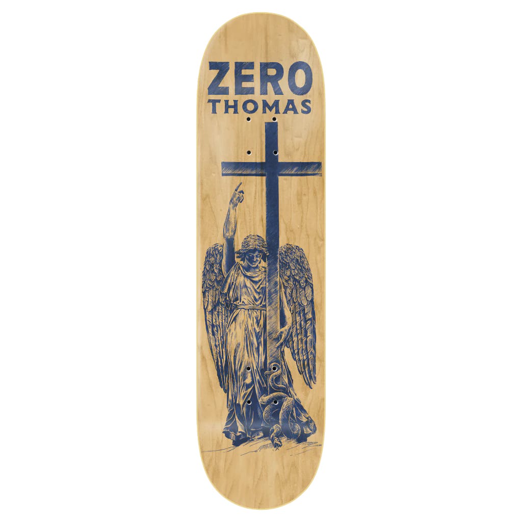 ZERO ALEXANDER THE GREAT SKATEBOARD DECK 8.25”