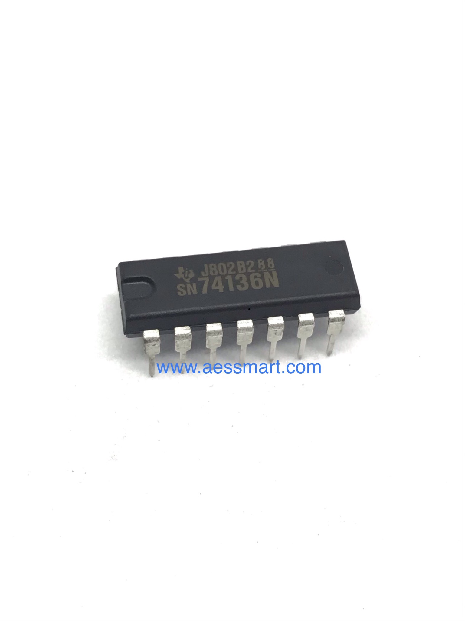 74136 (LS): Quad 2 Input Exclusive OR Gate with open-c