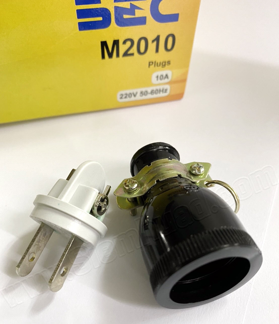 ปลั๊กตัวผู้ แบบ 2 ขา PLUG (BEC) M2010