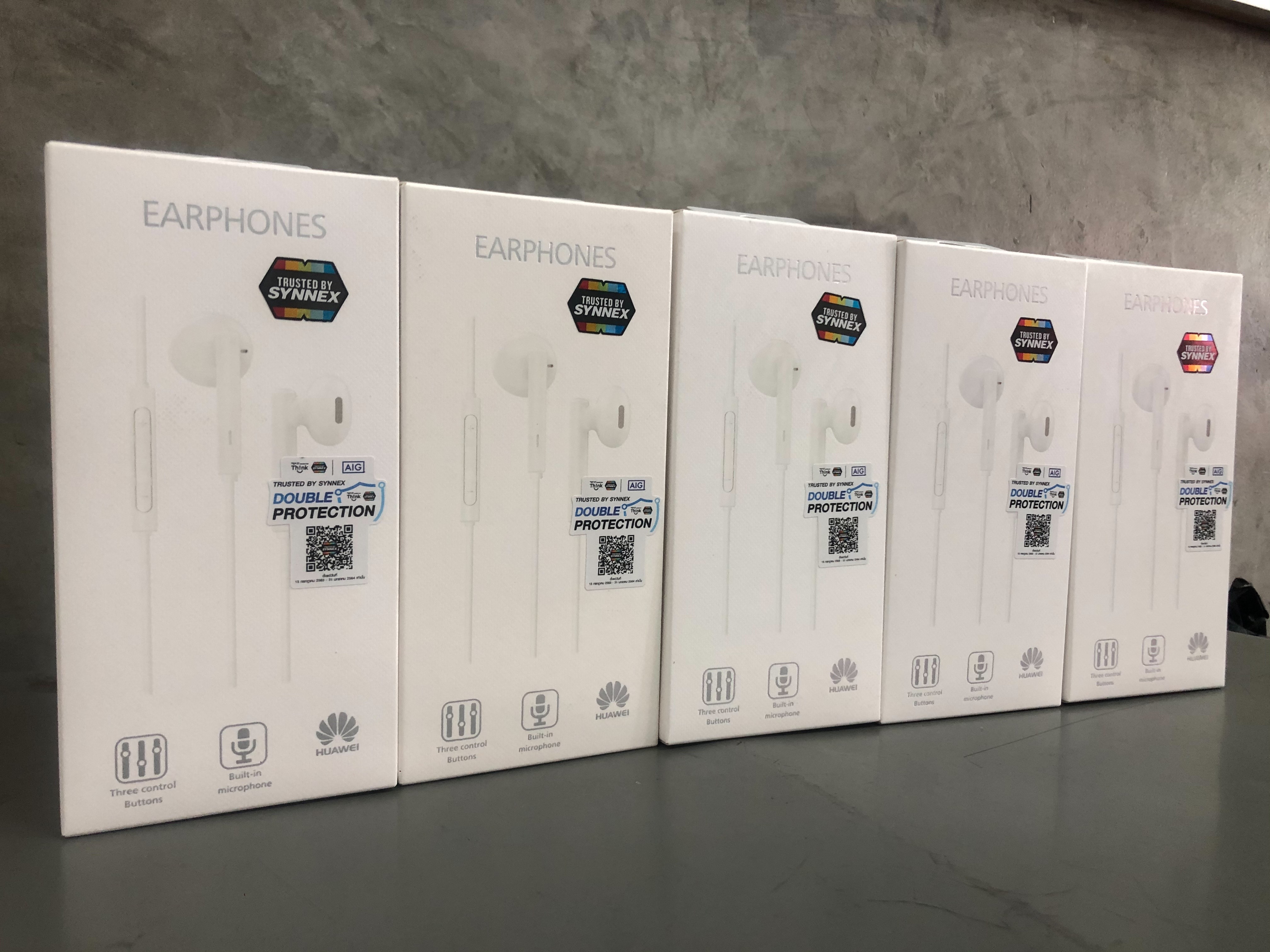 หูฟัง HUAWEI AM115 Classic Earphones (Jack 3.5mm) แท้ประกันศูนย์ไทย