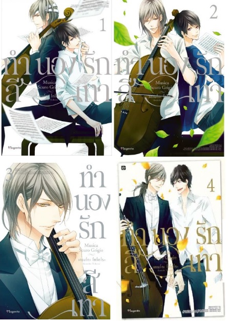 ทำนองรักสีเทา 4 เล่มจบ : เคเมโกะ โทโคโระ