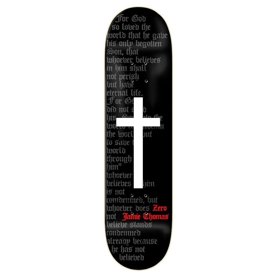 ZERO THOMAS CROSS BLACK/WHITE 8.25