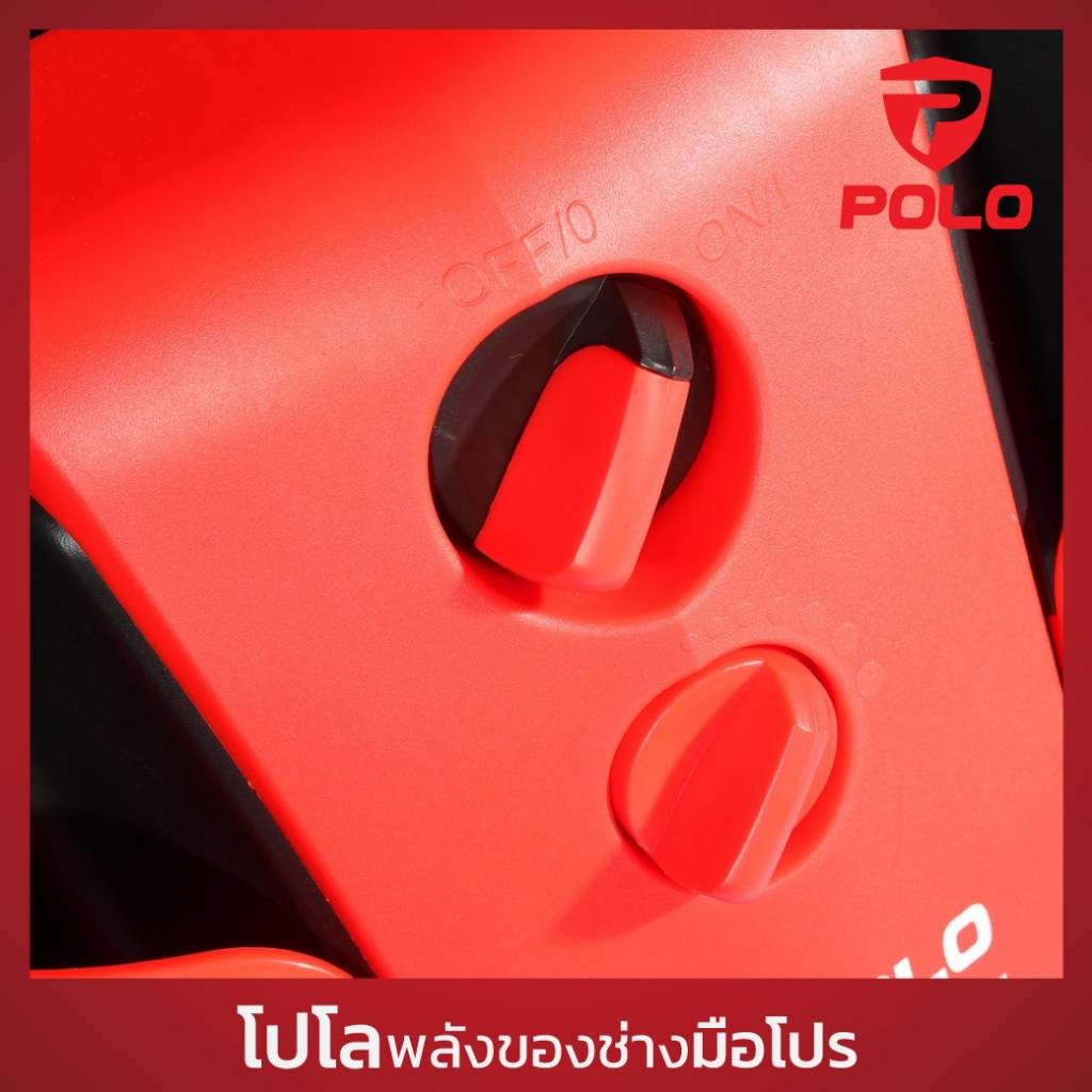 POLO เครื่องฉีดน้ำแรงดันสูง 1800 วัตต์ แรงดัน 140 บาร์ รุ่น WARRIOR-140N อัตราการฉีด 360 ลิตร/ชม. สายยาว 5 ม.