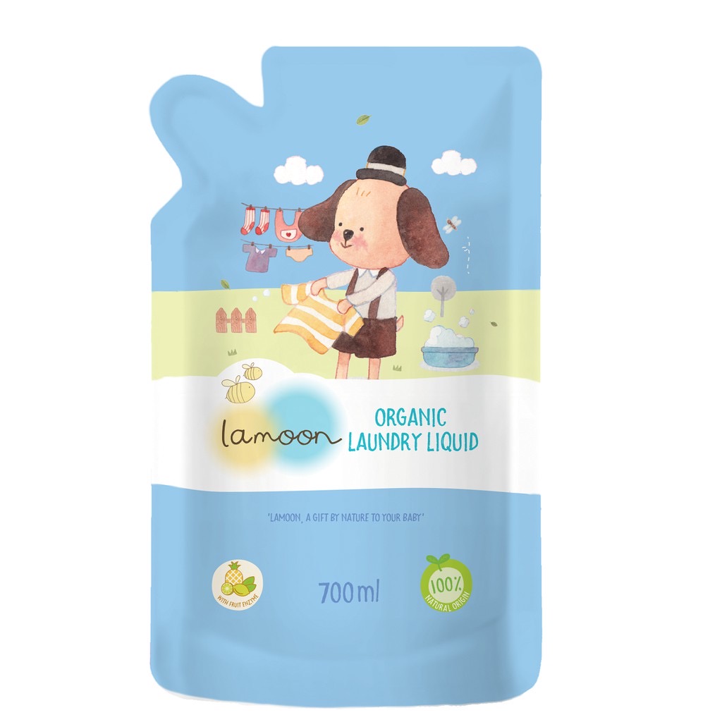 ￼Lamoon ผลิตภัณฑ์ซักผ้า 700 มล.