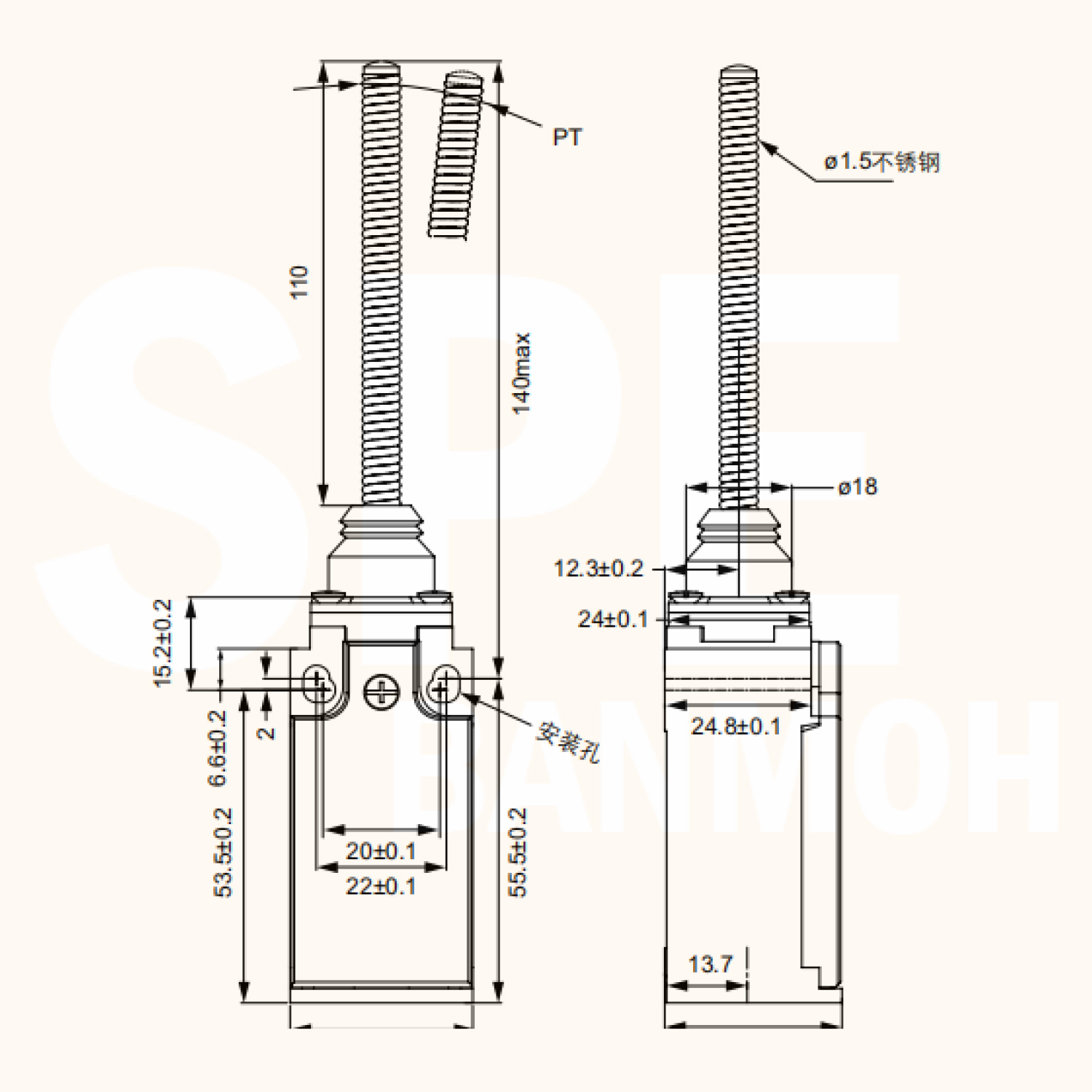 CLS-181 CNTD Limit Switch CLS 181 ลิมิทสวิทช์ Limitswitch Limit Switch CNTD ลิมิตสวิทย์ ก้านยาว ล้อสั้น ล้อยาว ล้องอ ล้อใหญ่ ก้านเข็ม ก้านสั้น ปุ่มกด ลิมิทสวิท CNTD COM NO NC กดติดปล่อยดับ Momentary On กดดับปล่อยติด Momentary Off กดติด ปล่อยดับ กดดับ ปล่อ