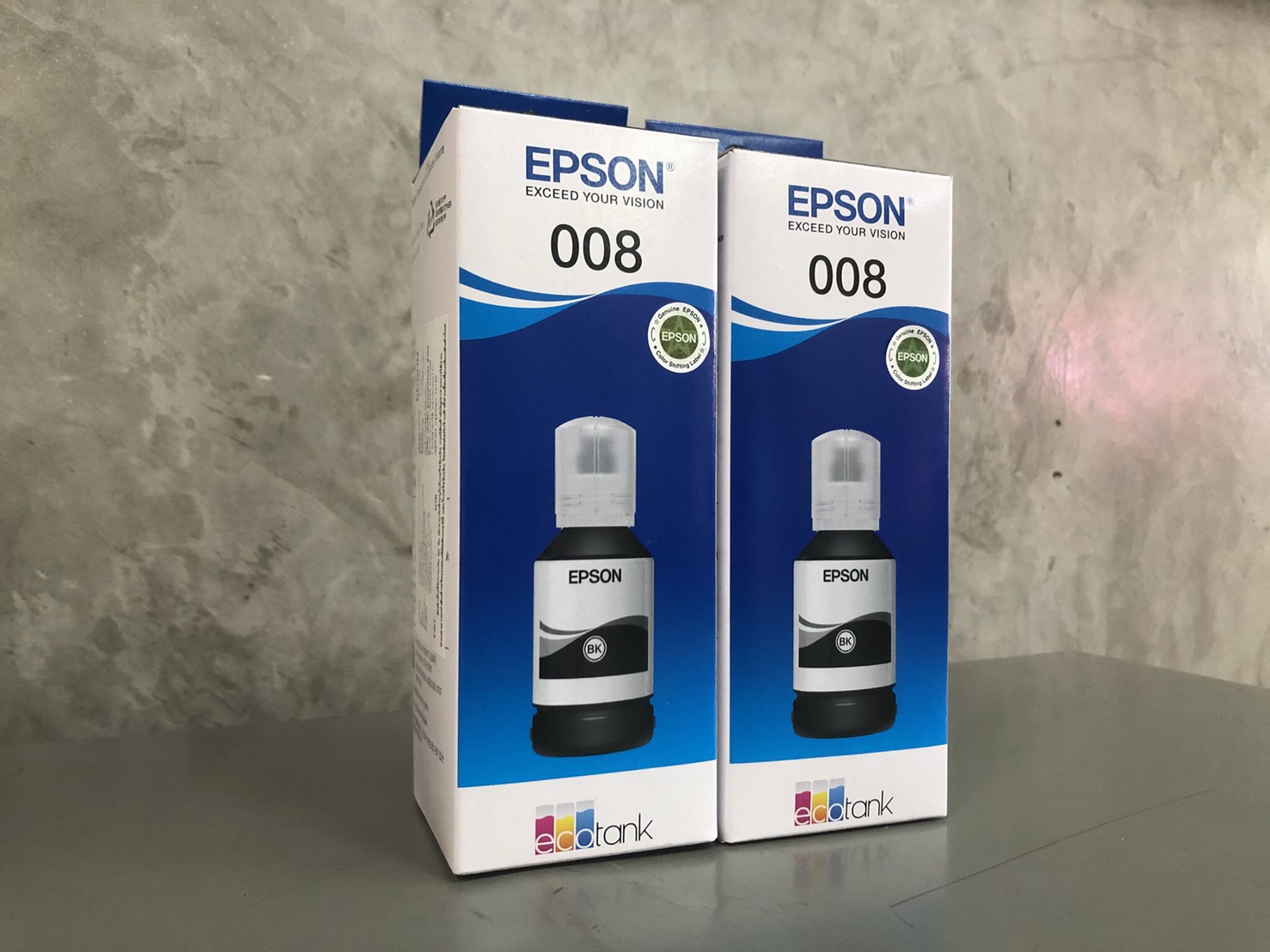 EPSON Refill Tank 008 Original Black InkBottle (T06G100) (127ml.)