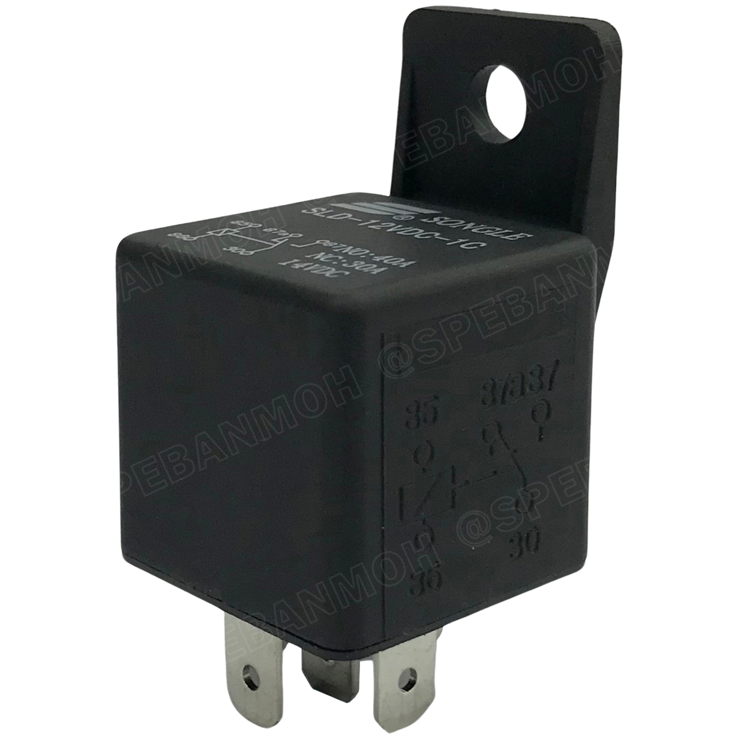 [ 1ชุด ] SLD-12VDC-1C + JSD รีเลย์ พร้อมฐาน 12VDC 5ขา NO 40A / NC 30A รีเลย์รถยนต์ 5P รีเลย์มอเตอร์ไซค์ 12V DC RELAY 5 PIN สวิทช์รถยนต์ อุปกรณ์รถยนต์ Automotive Relay รีเลย์มอเตอร์ไซต์ รีเลย์รถยนต์ 12โวลต์ ดีซี รีเลย์กระแสตรง สวิทช์ตัด ต่อ วงจร