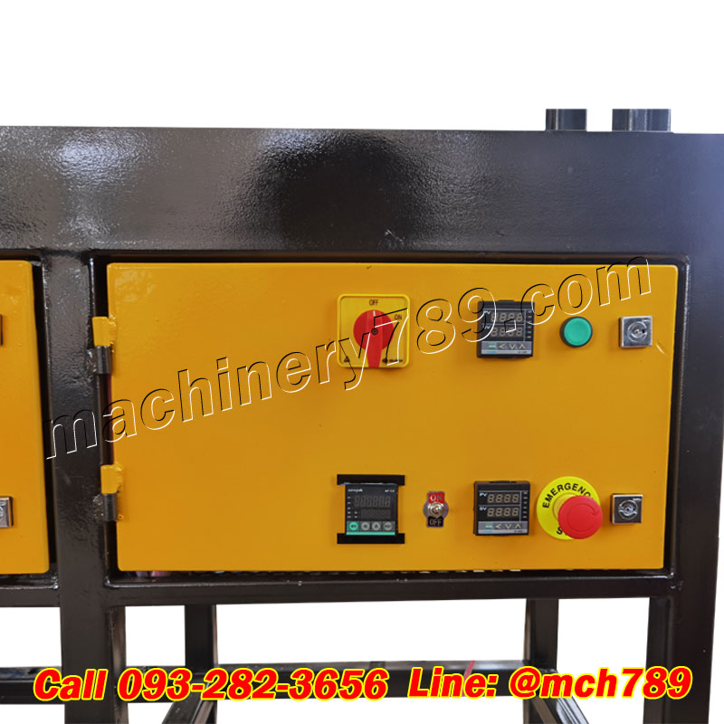 เครื่องอัดกาบหมากกึ่งอัตโนมัติ รุ่น MC-03 เครื่องขึ้นรูปจานกาบหมาก เครื่องทำจานกาบหมาก Semi Automatic Leaf Plate Making Machine