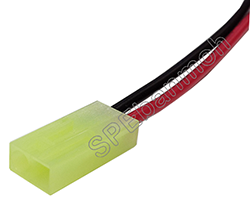 [ 3ชิ้น ] ปลั๊กดีซี ดำ-แดง ขั้วเขียว 20AWG DCW-2P-001-1