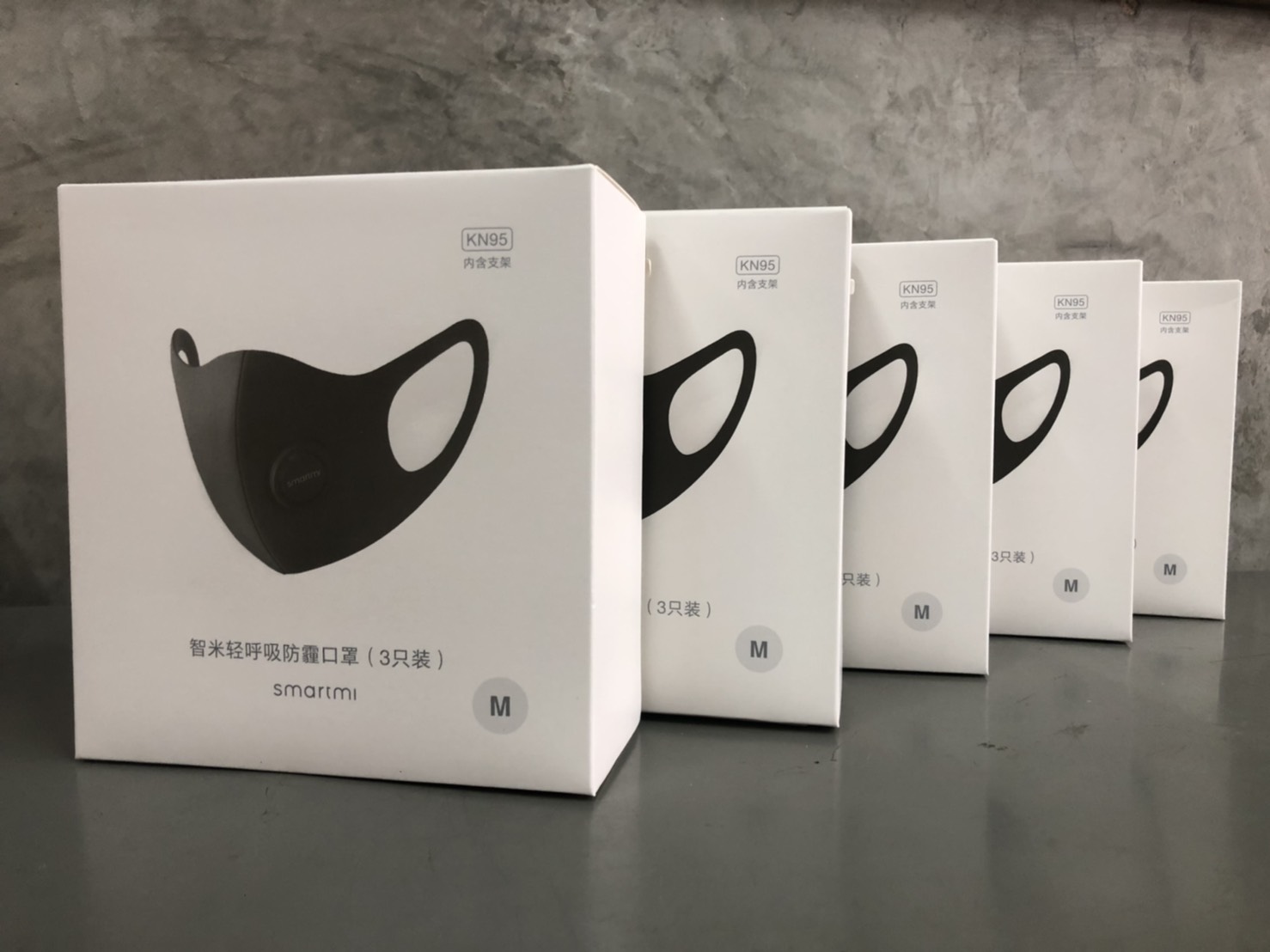 หน้ากาก Mi Anti-pollution mask M (กล่อง3ชิ้น) ประกันศูนย์ไทย