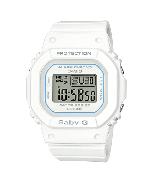 CASIO BABY-G รุ่น BGD-560-7DR สีขาว สินค้าของเเท้ รับประกันศูนย์ CMG