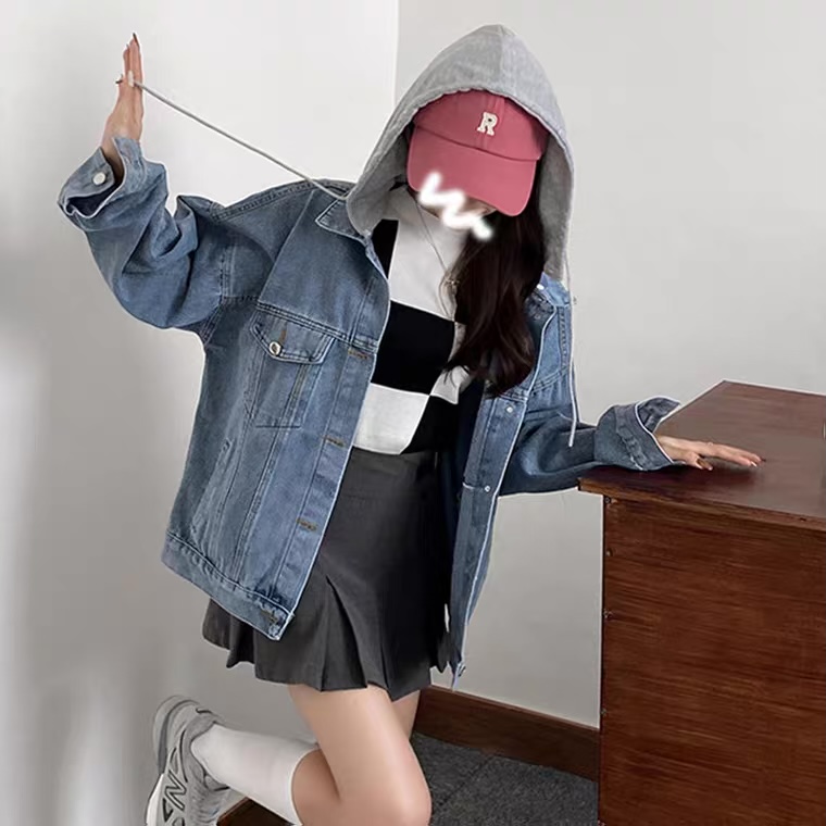 Hoodie Denims jacket