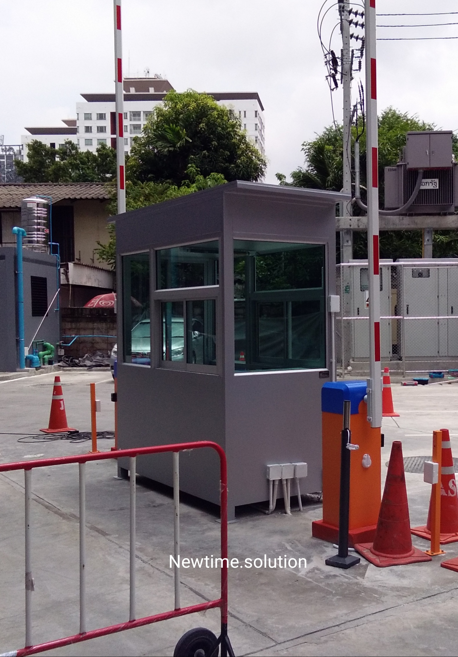 ผลิตป้อมยามสำเร็จรูป ตู้ยาม ป้อมรปภ.