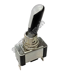 R13-423L4-01-RED สวิทช์โยก มีไฟ TAIWAN SCI (Toggle Switch) 12VDC 20A 24VDC 10A สวิทช์โยก DC สวิทช์โยกON-OFF 12VDC สวิทช์โยก เปิด-ปิด สวิทช์ก้านโยก DC 12V สวิทช์รถยนต์