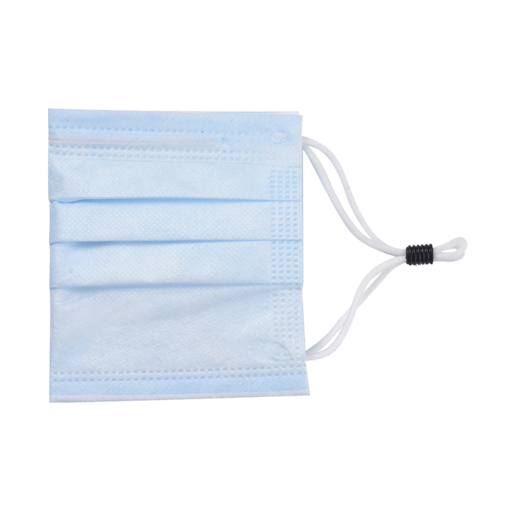 ตัวปรับสาย ทำจากพลาสติก ขนาด 10x6 มม. รู 4.5 มม. แพ็ค 50 ชิ้น สีขาว สีดำ